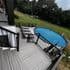 Pool deck with pool view